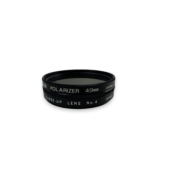 49mm Set of 2 Rokunar Circular Polarizer and vivitar 49 mm close up lens Japan - Picture 5 of 5